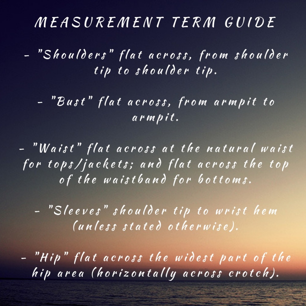 Measurement Guide & Helpful Sizing Tips! - Picture 3 of 6